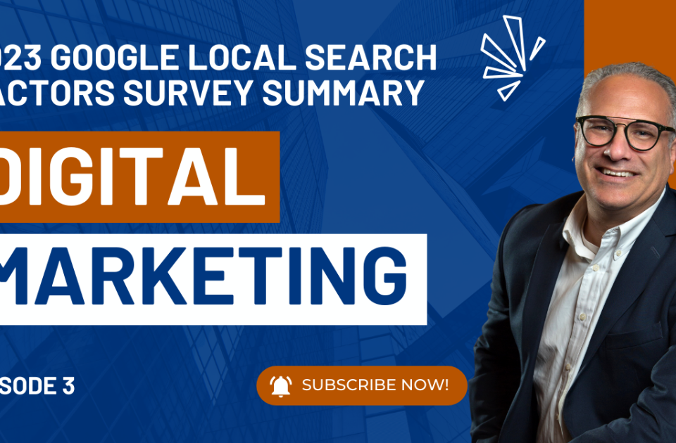 Local Search Factors Survey Results Summary
